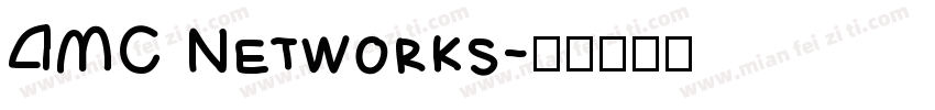 AMC Networks字体转换